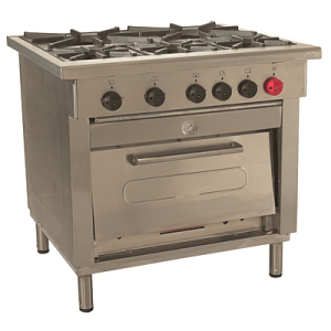 Cocina Industrial 5 Platos con Horno GLP