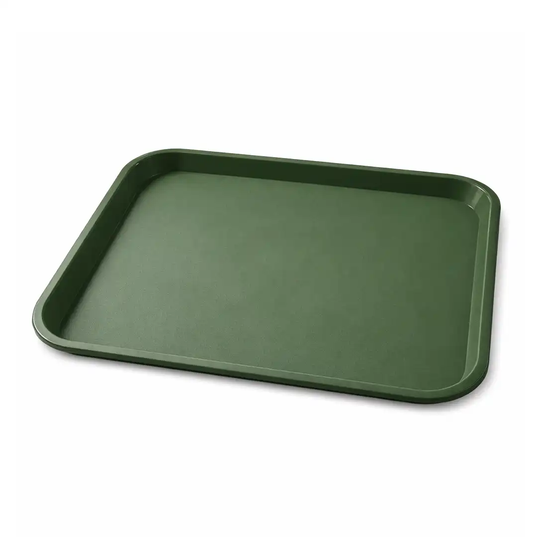 1012 Bandeja de Plástico Rectangular 44×34,5 cm Verde