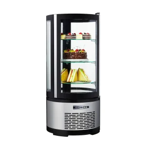 Vitrina Pastelera Refrigerada CALVAC Redonda Frío Forzado