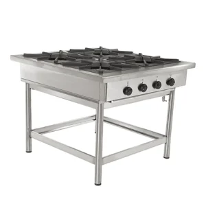 Anafe Industrial 4 Quemadores 43×43 cm GN