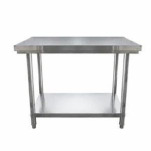 Mesón Central CALVAC de Acero Inoxidable 90x60x85 cm