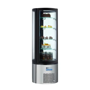 Vitrina Refrigerada CALVAC Vertical Redonda Frío Forzado