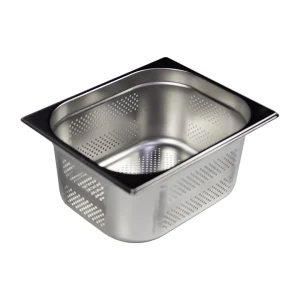 Depósito Gastronómico Perforado CALVAC 1/2 x 15 – 9.5 Litros Acero Inoxidable
