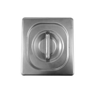 Tapa para Depósito Gastronómico CALVAC 1/6 Acero Inoxidable