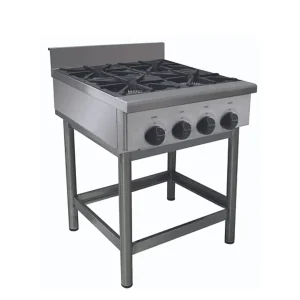 Anafe Industrial 4 Quemadores 30×30 cm GN