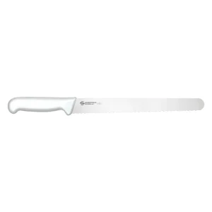 Cuchillo Profesional para Pan Ambrogio Sanelli 28 cm Blanco