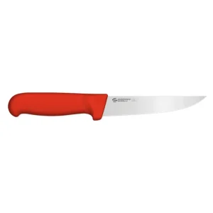 Cuchillo Profesional Deshuesador Ancho Ambrogio Sanelli 16 cm Rojo