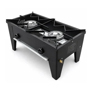Anafe Industrial 2 Platos Bajo 43×43 cm GLP Sobremesón