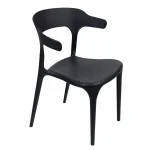 Silla Restaurant CALVAC de Polipropileno Negra P-163