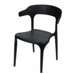 Silla Restaurant CALVAC de Polipropileno Negra P-163