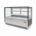 Vitrina Pastelera Refrigerada Recta CALVAC 2 Metros Frío Forzado