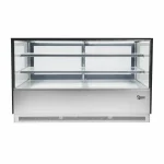 Vitrina Pastelera Refrigerada Recta CALVAC 2 Metros Frío Forzado