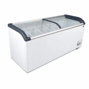 Congeladora Horizontal CALVAC 545 Litros 2 Puertas Vidrio Curvo